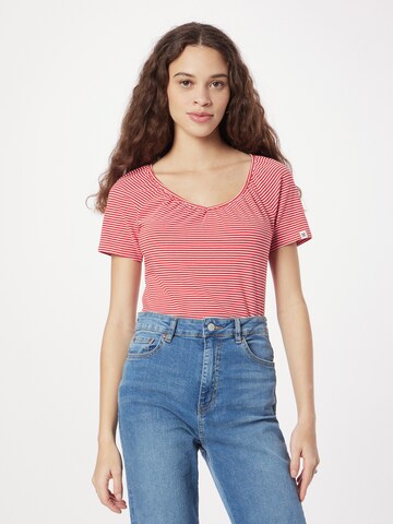 Blutsgeschwister Shirt 'Sailordarling' in Red: front