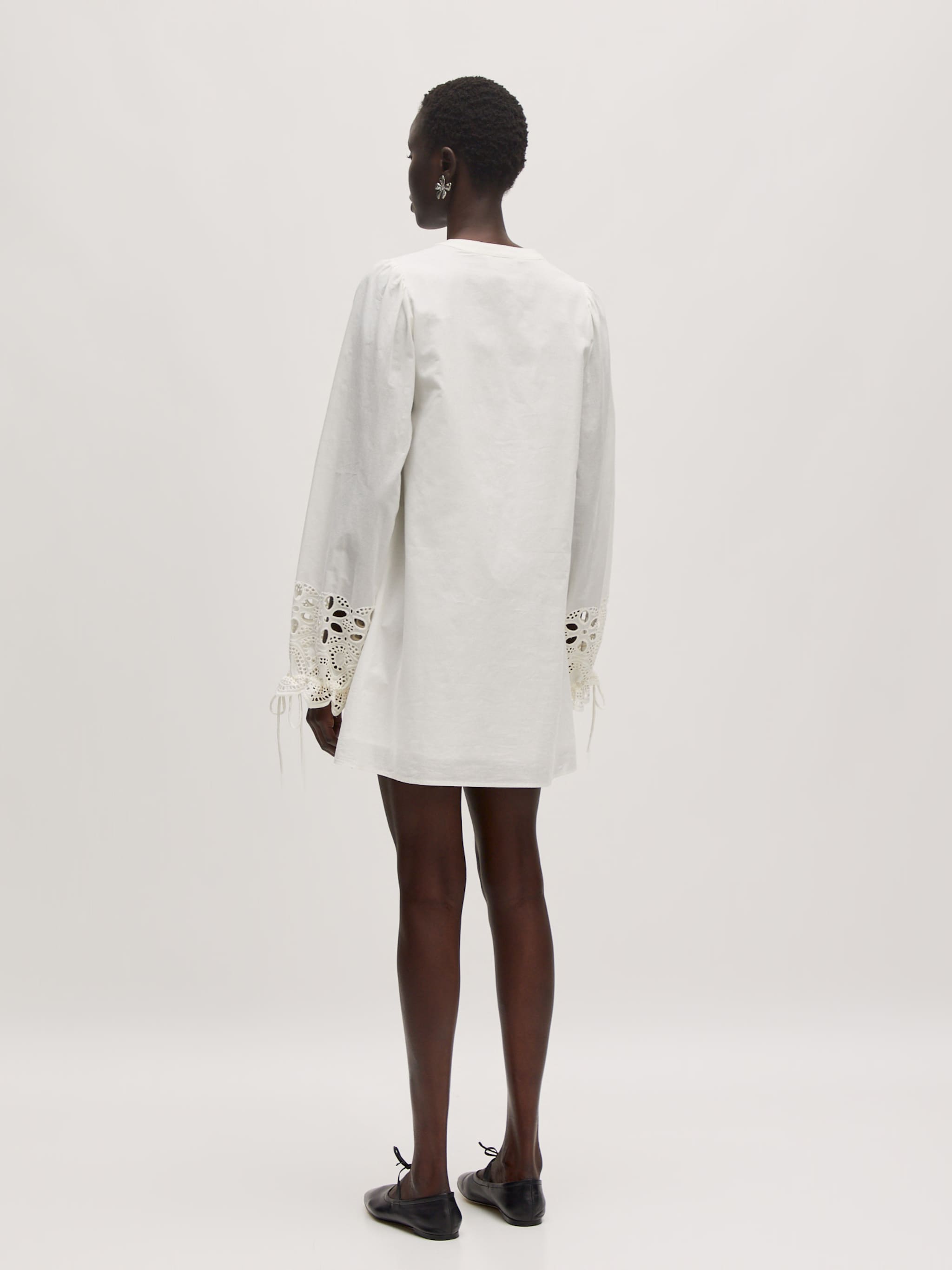 EDITED Producten Jurk 'Vivien' Wit