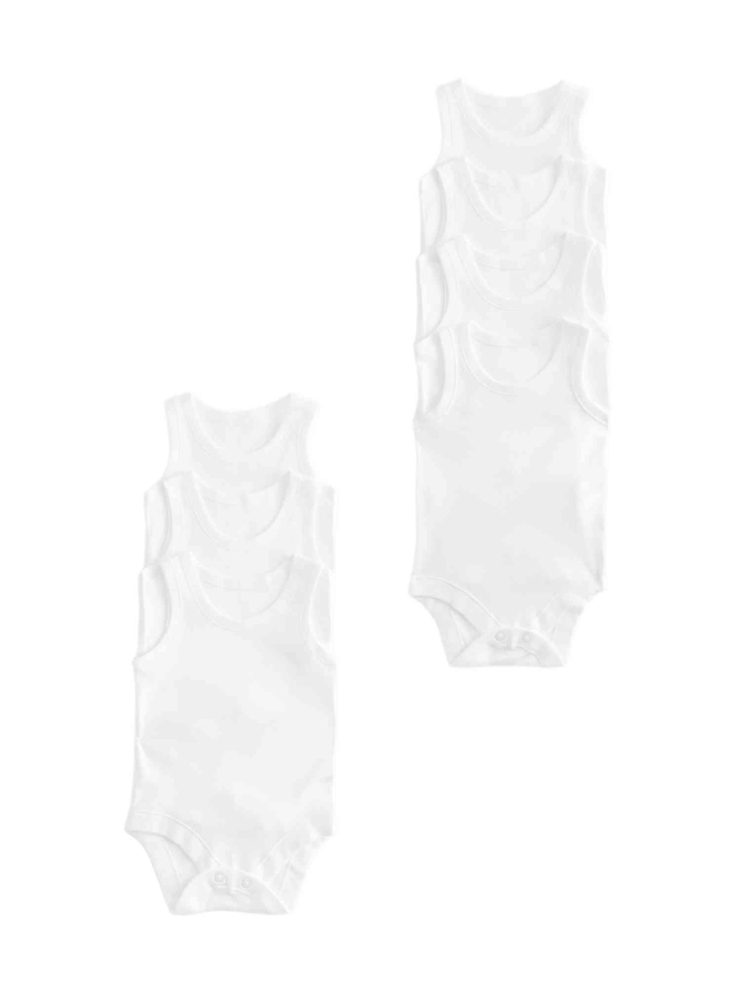 Tutina / body per bambino di Marks & Spencer in bianco: frontale