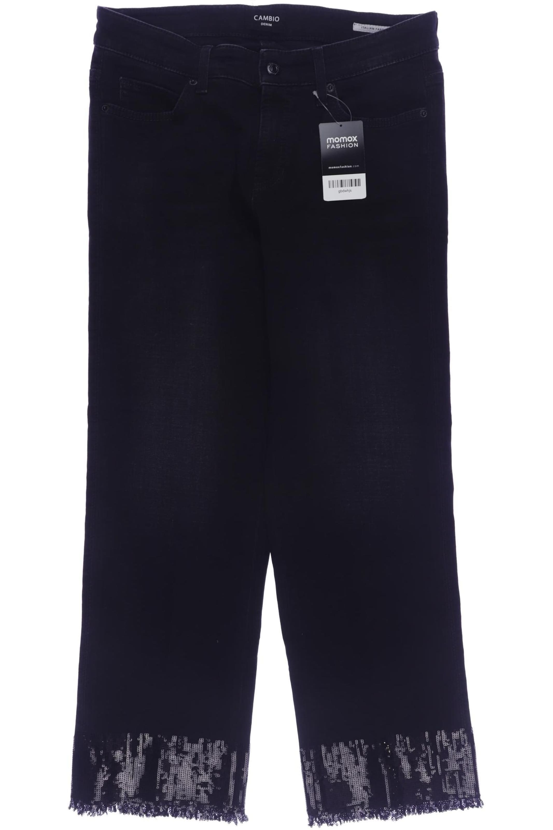 Cambio Jeans in 29 in Black: front