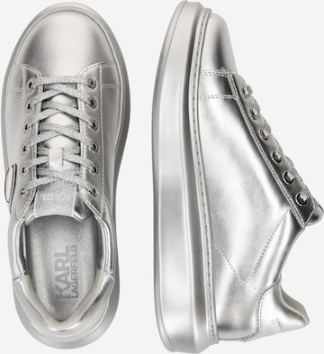 Sneaker bassa di Karl Lagerfeld in argento