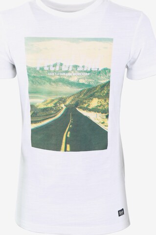 Petrol Industries - Camiseta en blanco: frente