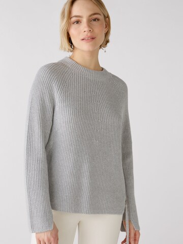 OUI Sweater 'RUBI' in Grey: front