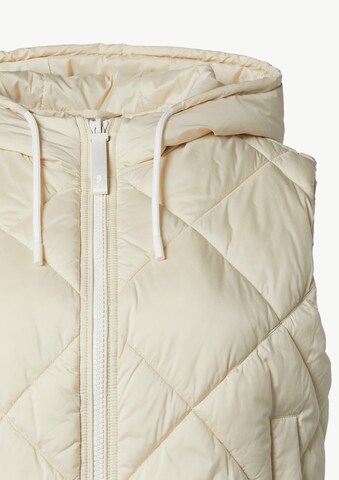 Gilet comma casual identity en beige