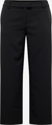 Loosefit Pantaloni eleganți 'STARRY' de la EVOKED pe negru: față