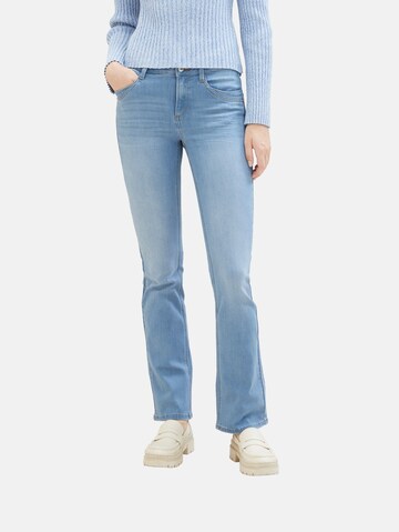 TOM TAILOR Bootcut Jeans 'Alexa' i blå: forside