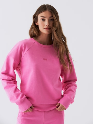 RÆRE by Lorena RaeSweater majica 'Ella' - roza boja: prednji dio