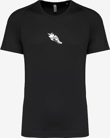 T-shirt 'Sports Running Shoe' F4NT4STIC en noir : devant