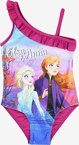 Disney Frozen Swimsuit in Pink: front