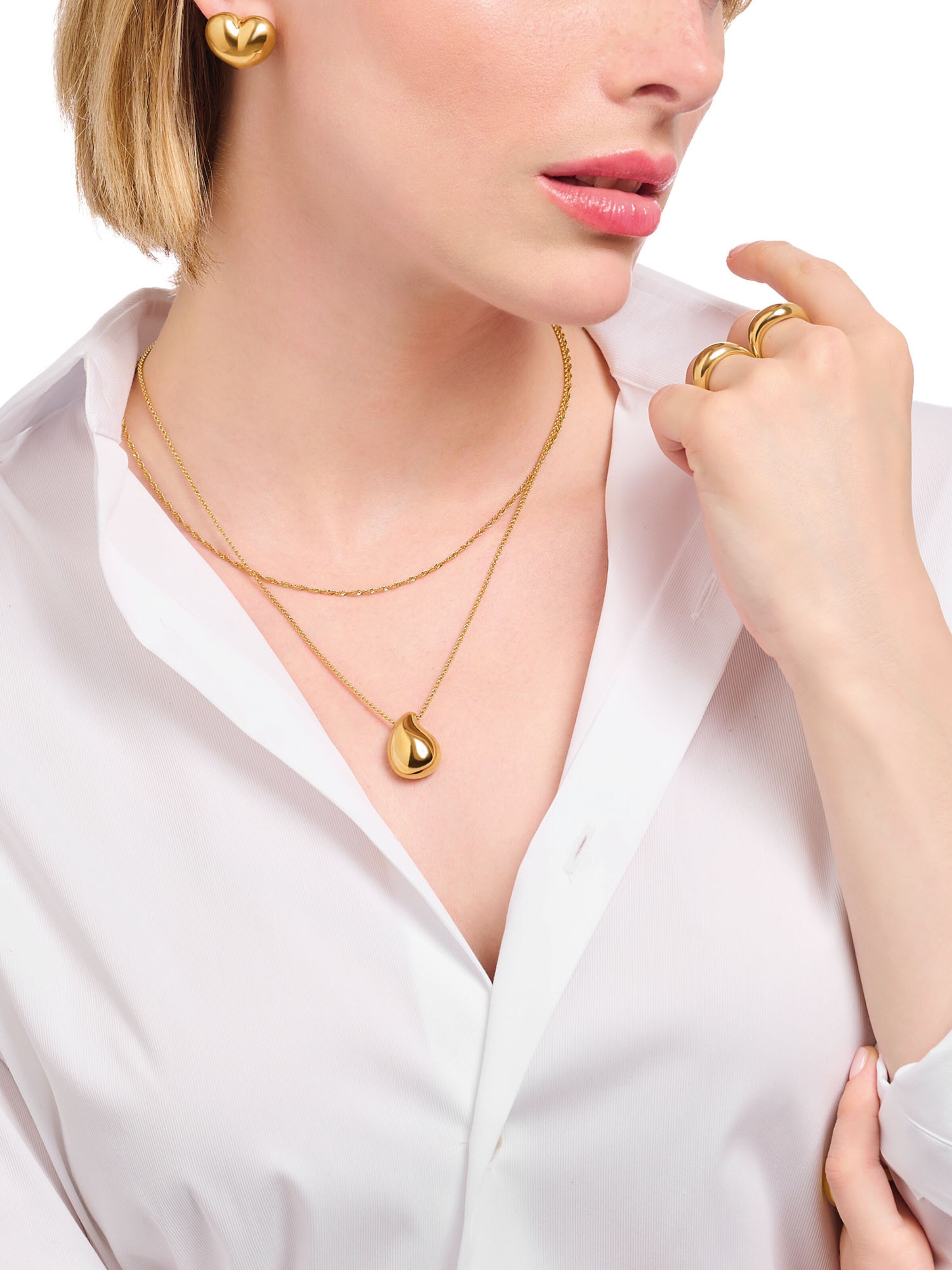 Thomas Sabo Necklace in Gold: front