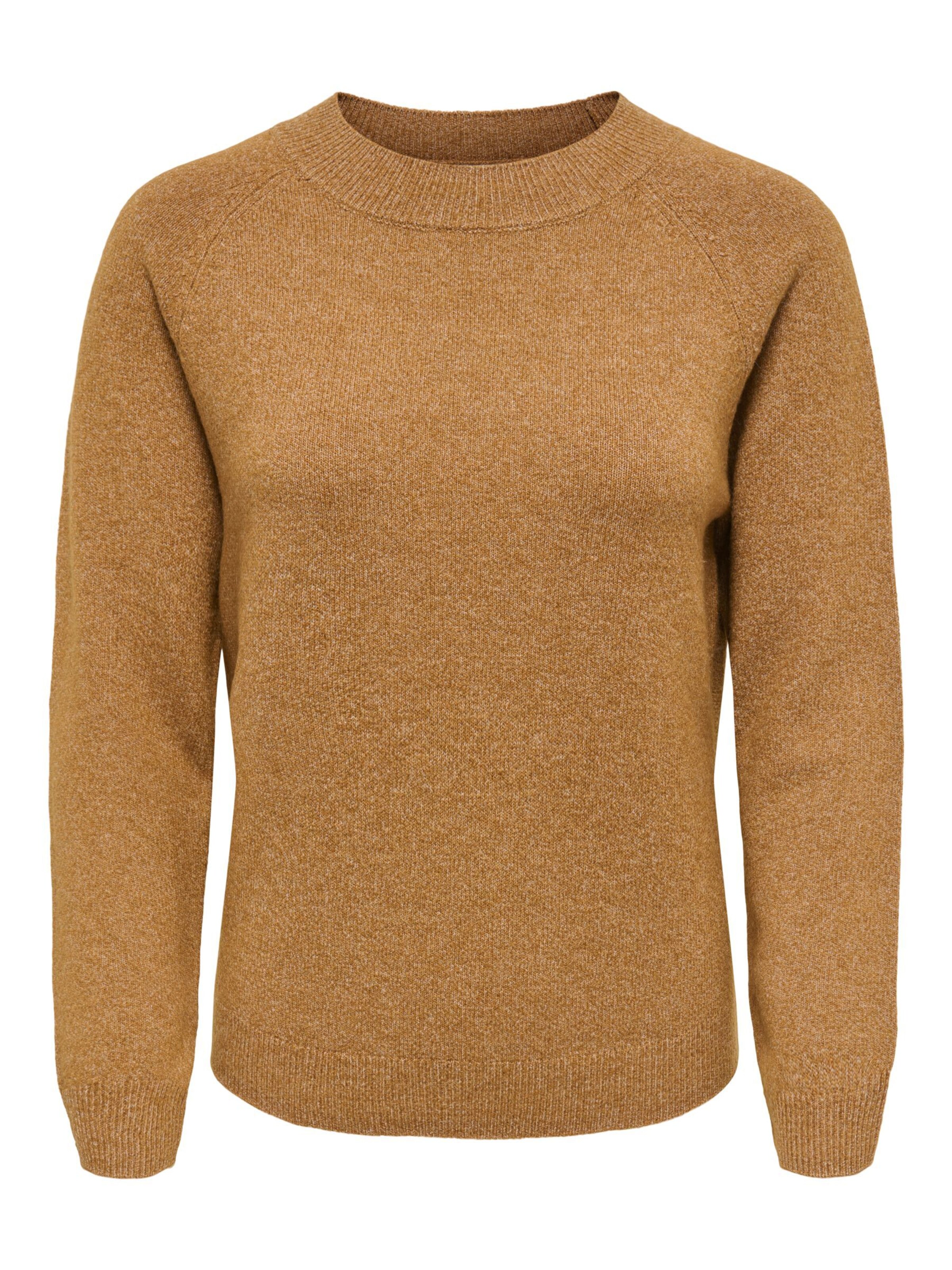 ONLY Trui 'RICA' in XS in de kleur Roestbruin, Productweergave
