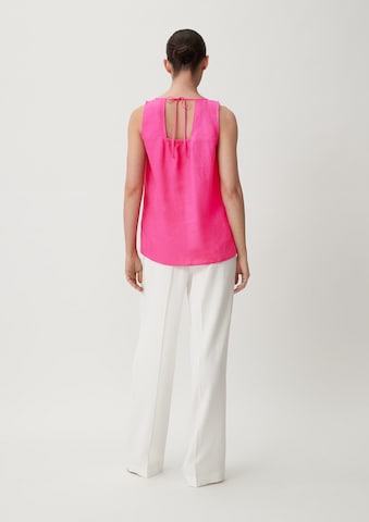 COMMA Blouse in Roze: terug