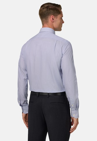 Boggi Milano Regular fit Button Up Shirt in Blue