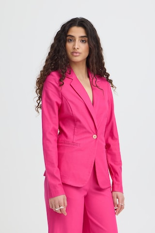 ICHI Marynarka 'IHKATE' w kolorze różowy: przód