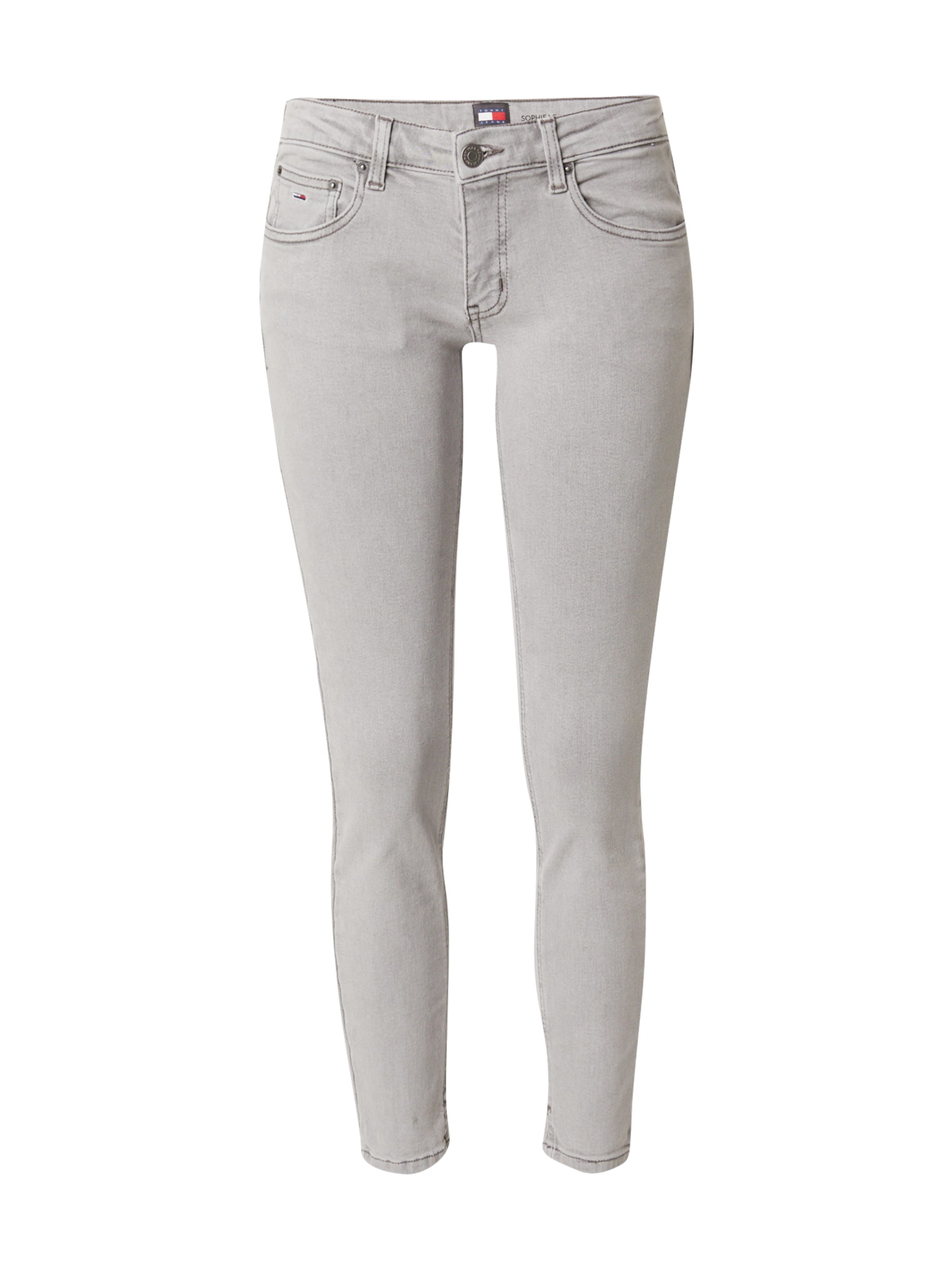 Skinny Jean Tommy Jeans en gris : devant