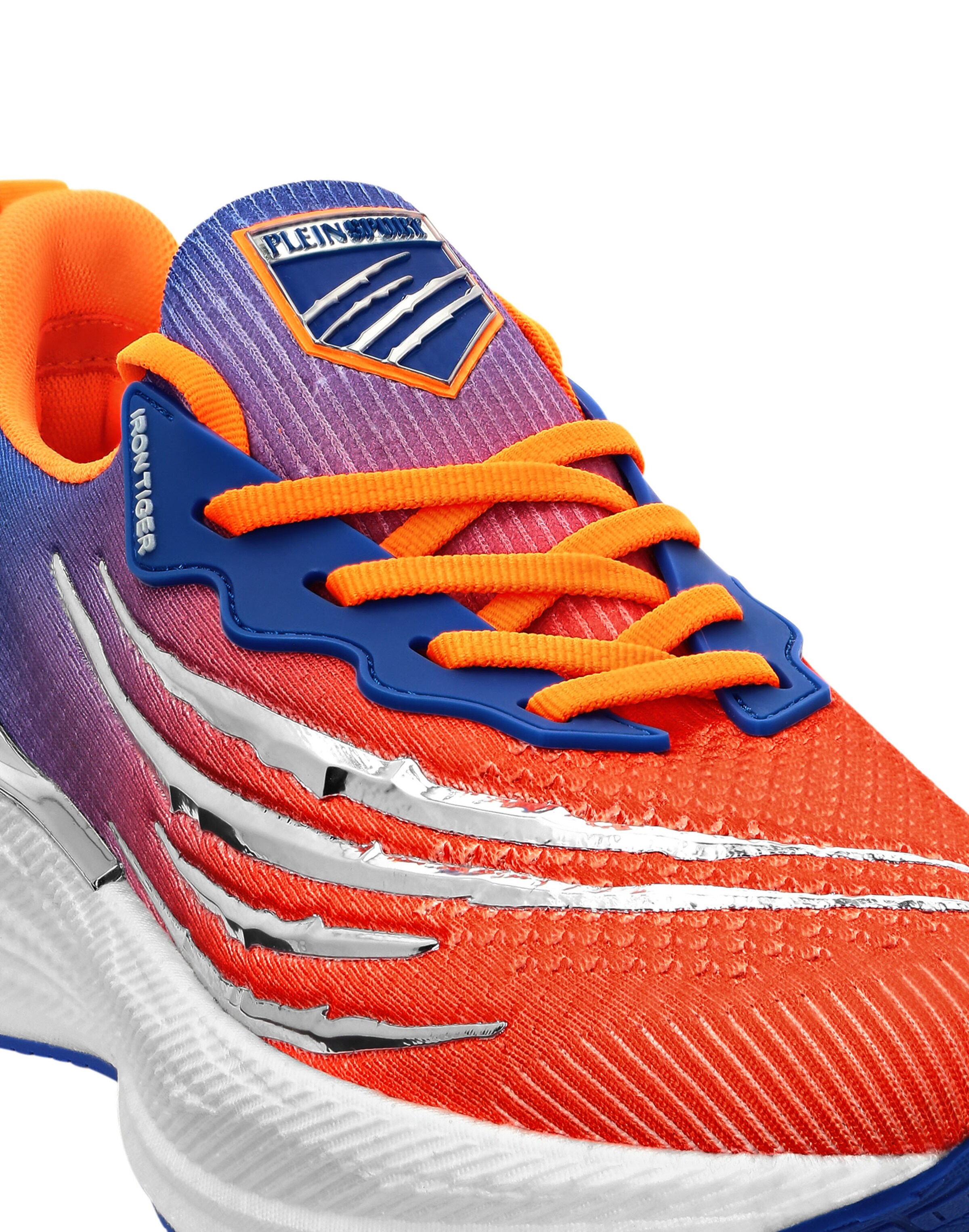 Plein Sport - Sapatilhas baixas 'Tiger' em azul