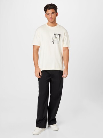 Tricou de la Calvin Klein pe alb