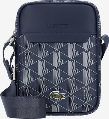 LACOSTE Crossbody Bag 'The Blend' in Blue: front