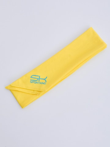 Fascia tergisudore di SPORTKIND in giallo