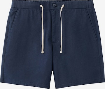 MANGO MAN Regular Shorts 'Rey' in Blau: Vorderseite