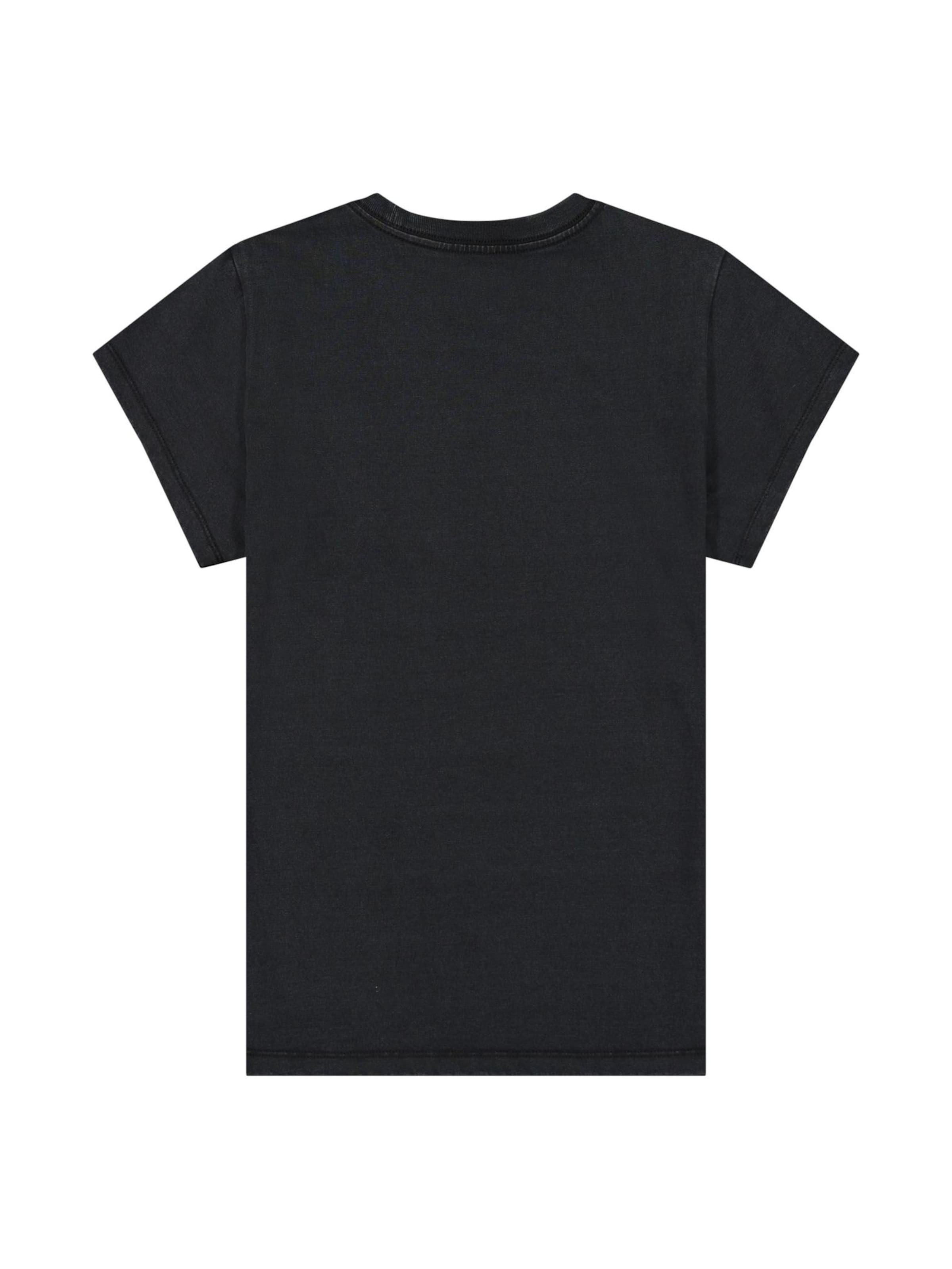 WRANGLER Shirt 'Shrunken Band'‌‌‌‌‌‌‌‌ in Schwarz