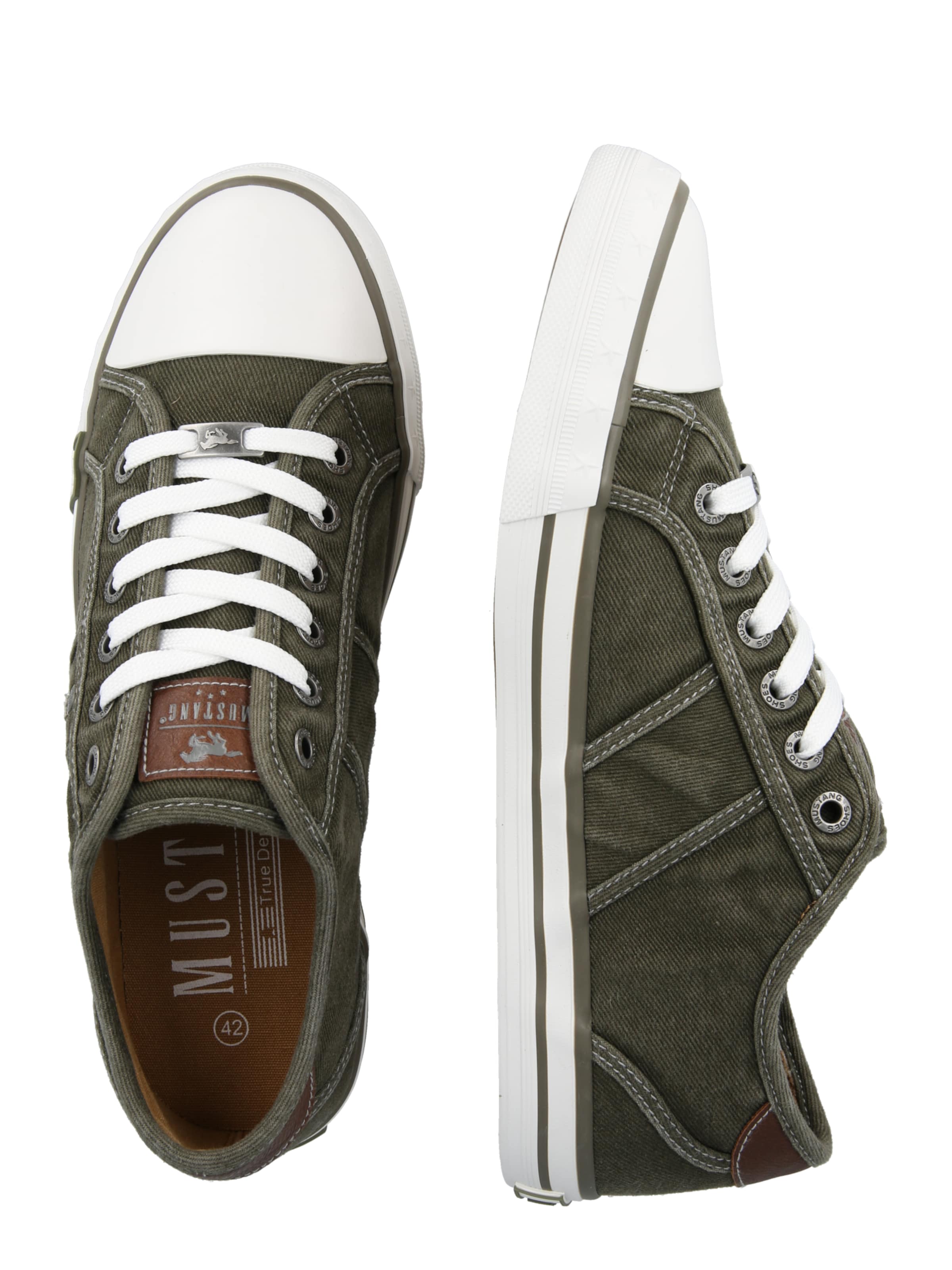MUSTANG Platform trainers in Green