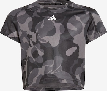 ADIDAS PERFORMANCE Functioneel shirt 'Essential' in Zwart: voorkant