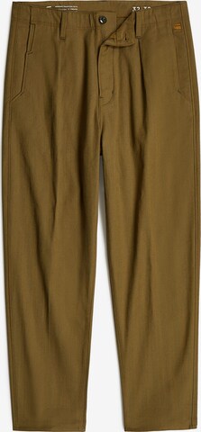 Pantalon à pince G-STAR en marron : devant
