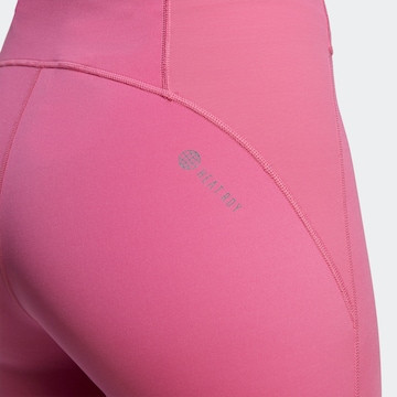 ADIDAS PERFORMANCE Skinny Sportbyxa 'Tailored Hiit' i rosa