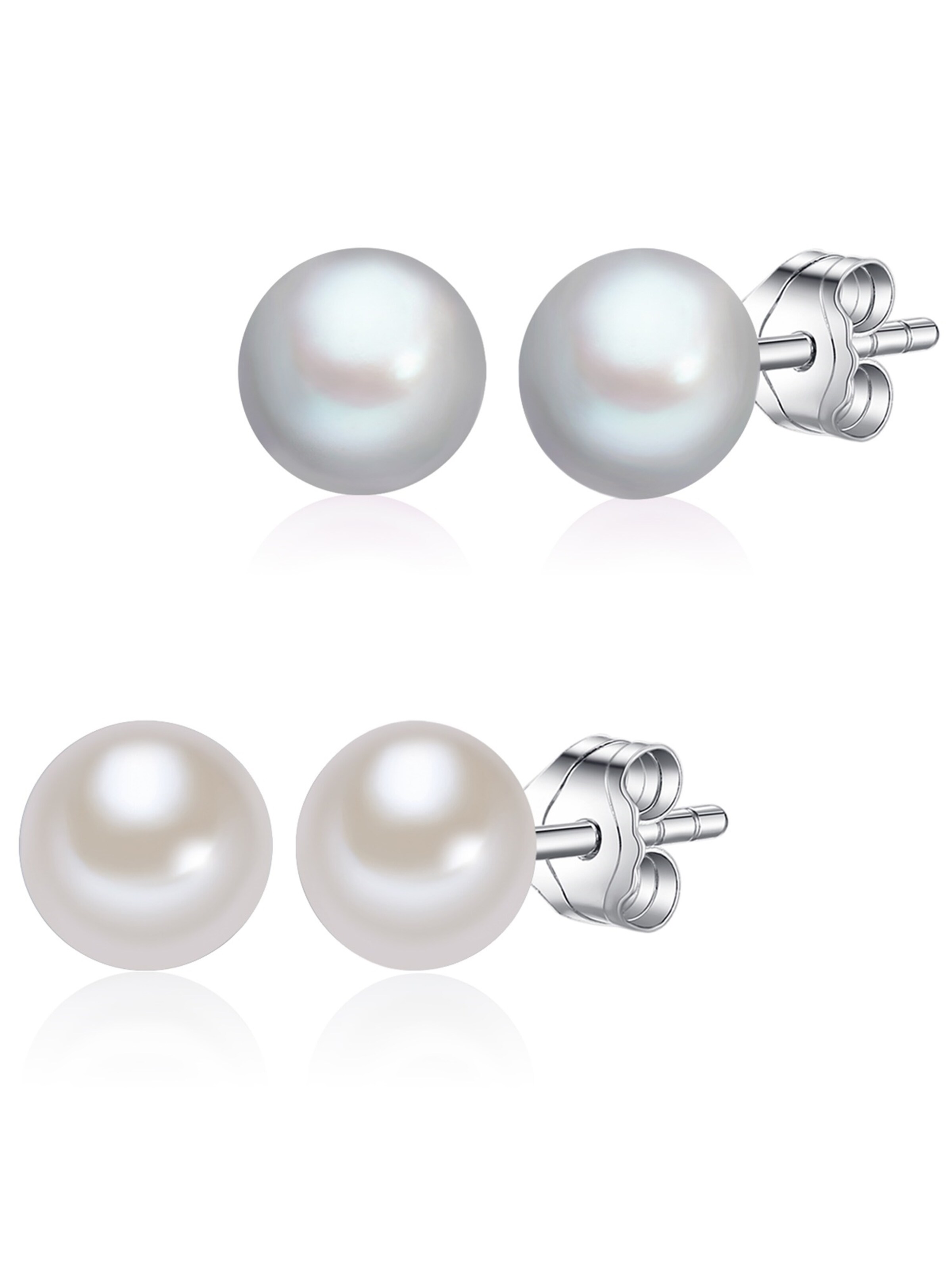 Lulu & Jane Oorbellen in Zilver