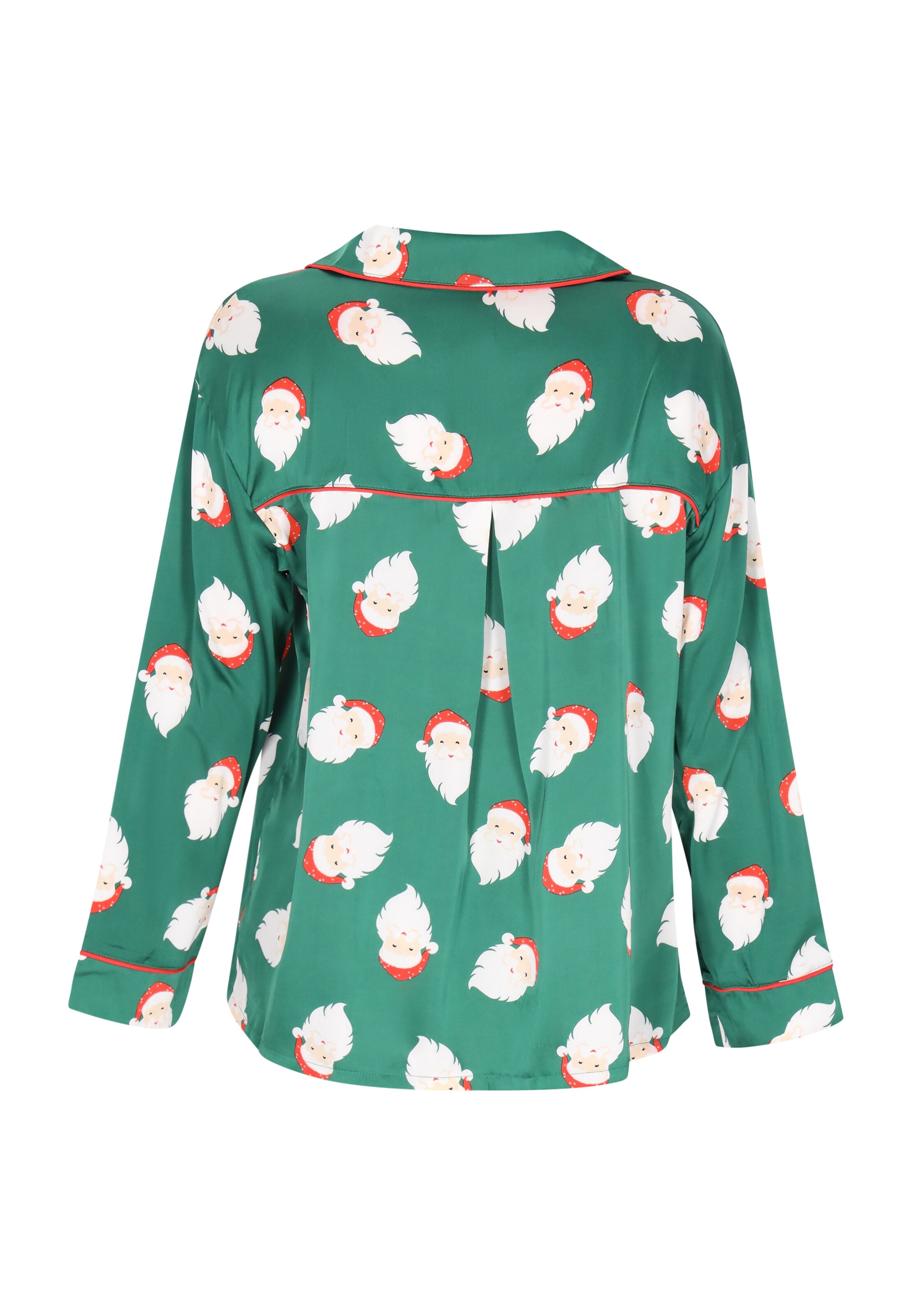 swirly - Pijama de pantalón corto 'Cosy' en verde