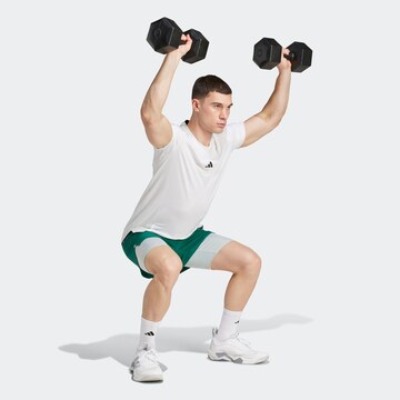 ADIDAS PERFORMANCE Slimfit Παντελόνι φόρμας 'Gym+' σε πράσινο