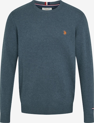 U.S. POLO ASSN. Neulepaita 'Ketil' värissä sininen: etupuoli