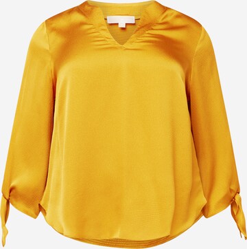 Michael Kors Plus Blouse in Orange: front