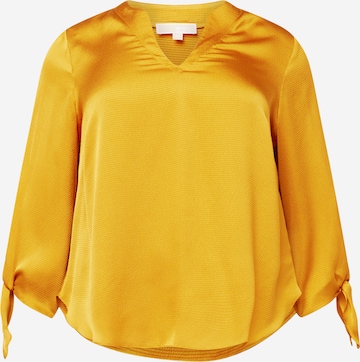 Michael Kors Plus Blouse in Oranje: voorkant