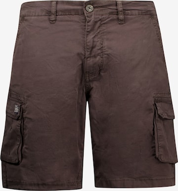 Pantalon cargo 'Slog' Deeluxe en marron : devant