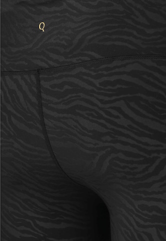 Q by Endurance Skinny Sports trousers 'Cerine' in Black