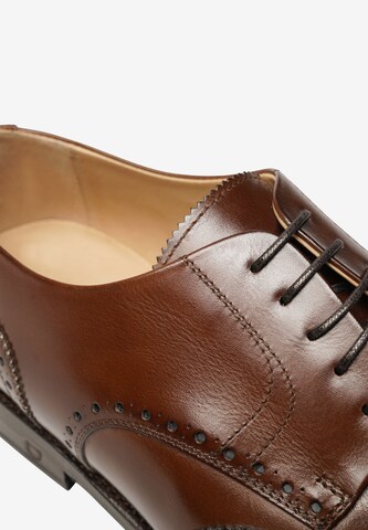 Henry Stevens Lace-Up Shoes 'Jones FBD' in Brown