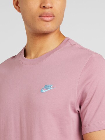 Nike Sportswear Shirt 'CLUB' in Purple