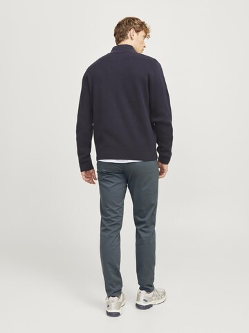 Slimfit Pantaloni chino 'JJIMarco JJBowie' di JACK & JONES in grigio