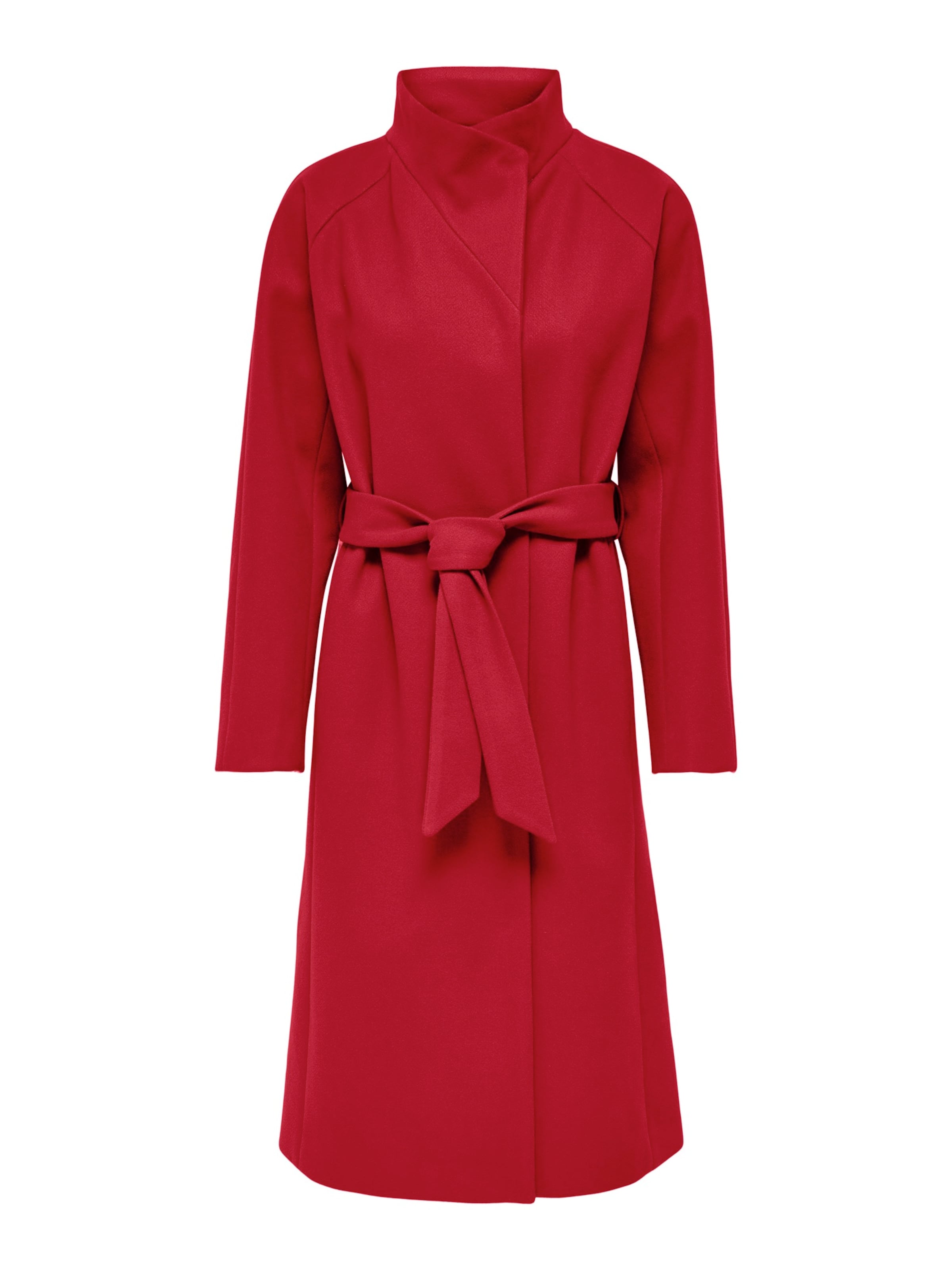 ONLY Ανοιξιάτικο και φθινοπωρινό παλτό 'ONLEMMA LIFE' σε κόκκινο: μπροστά