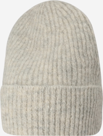 AMERICAN VINTAGE Beanie 'EAST' in White: front