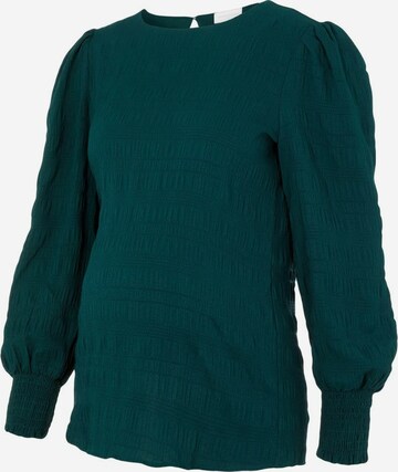 MAMALICIOUS Blouse in Groen: voorkant