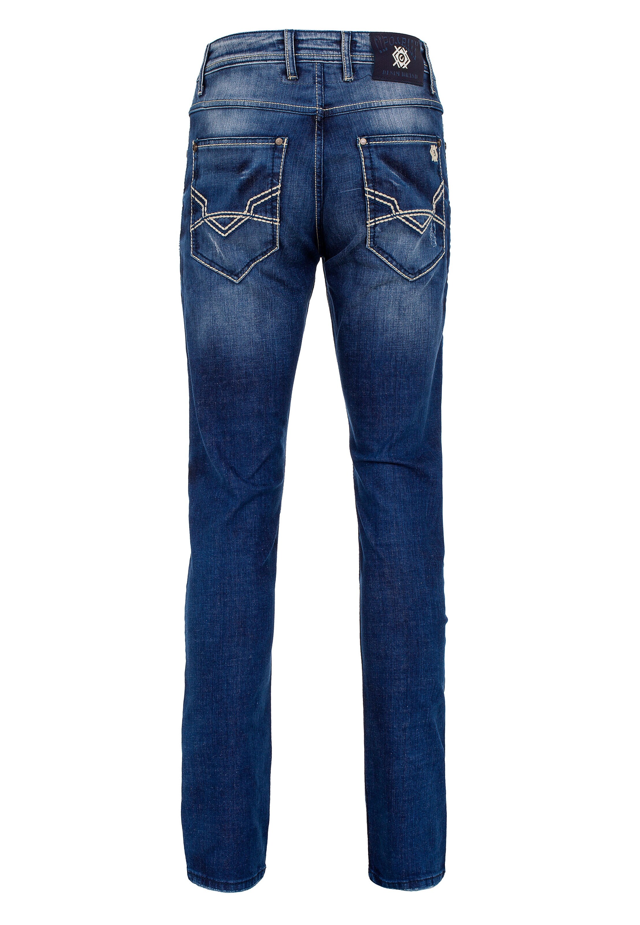 CIPO & BAXX Regular Jeans in Blau
