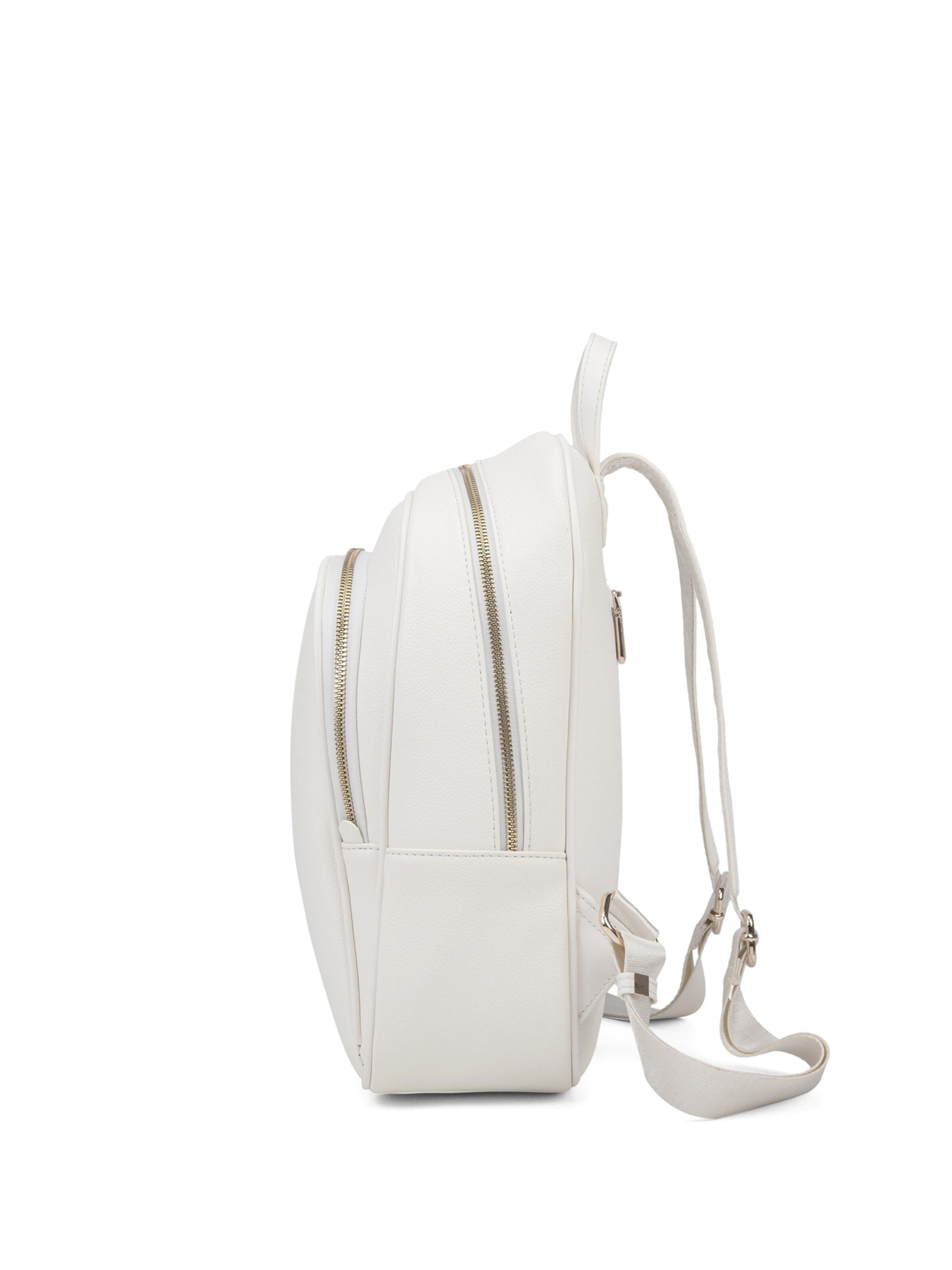 Zaino 'Zaino Donna Vegan Leather con Zip e Tasche - Diana & Co Firenze' di Diana&Co. in bianco