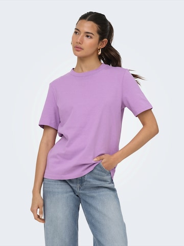 ONLY Футболка 'ONLMONJA' в Лиловый: спереди
