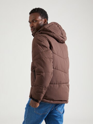 JACK & JONES Winter jacket 'OTIS' in Brown