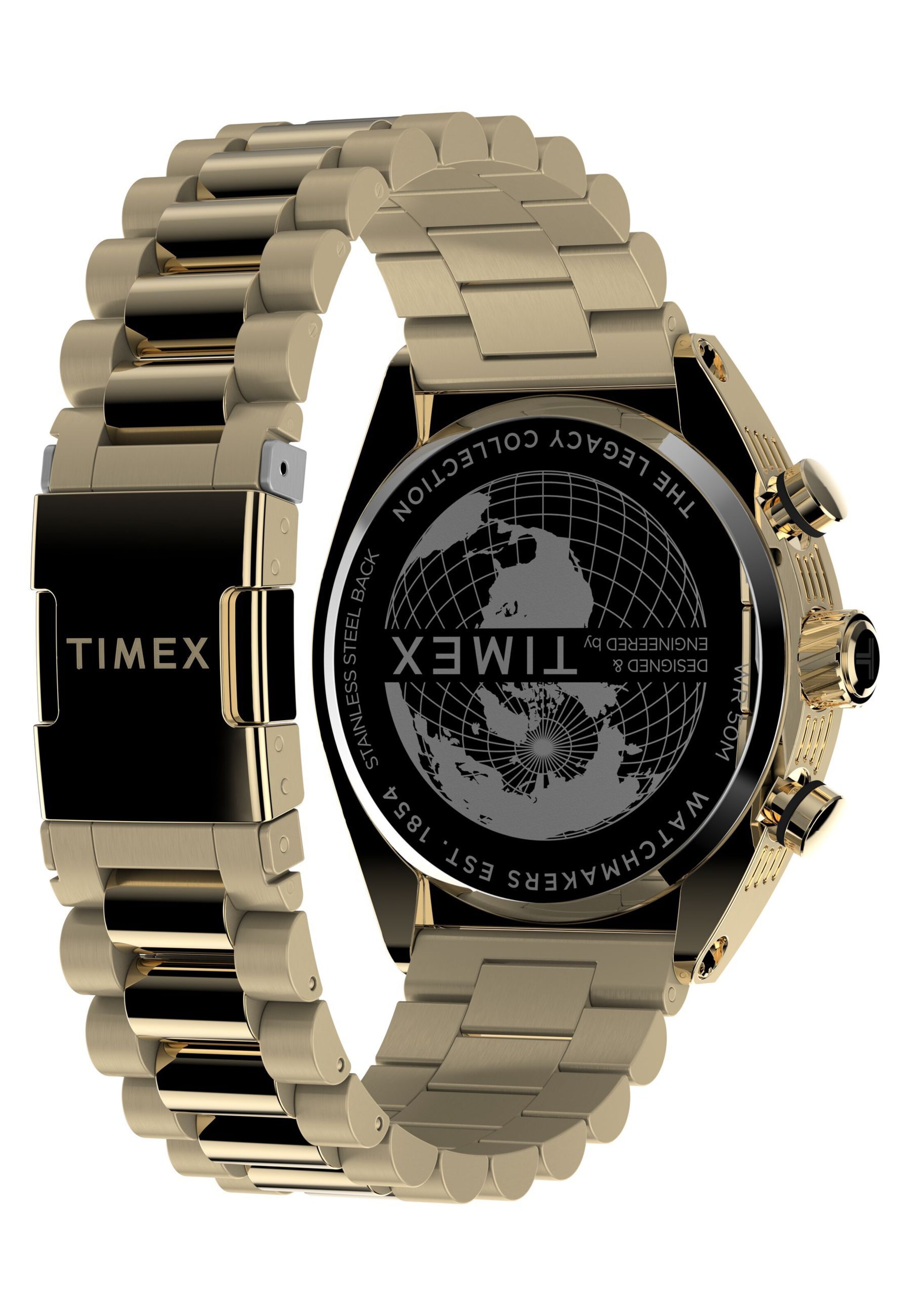 TIMEX Analoguhr in Gold