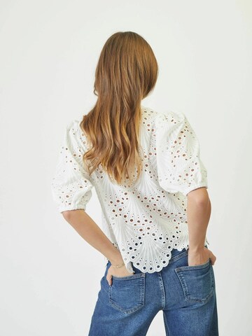 Camicia da donna 'Naya' di co'couture in bianco