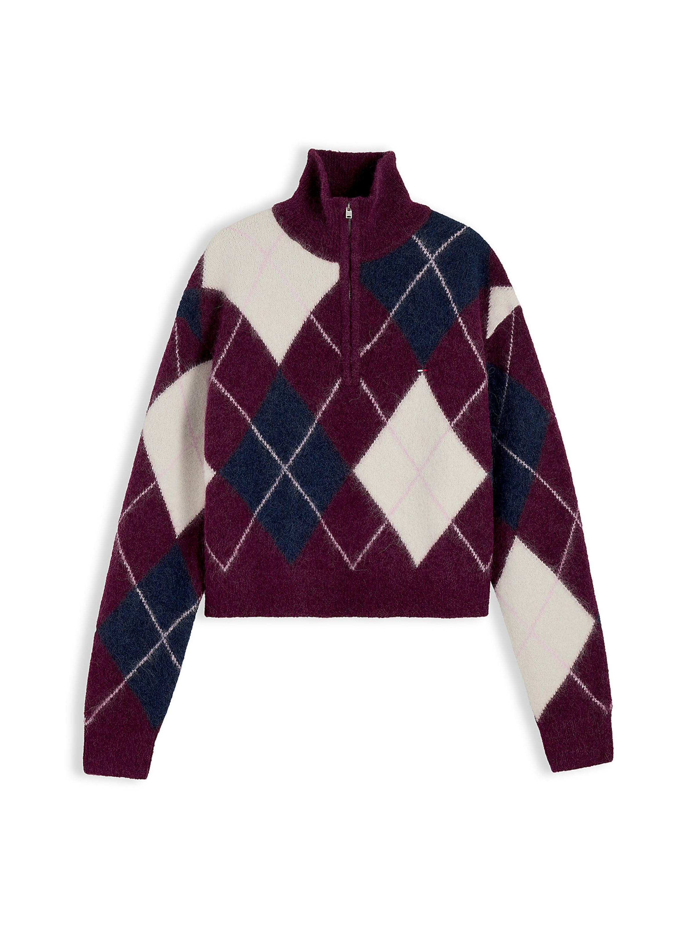 Tommy Jeans - Pullover em vermelho: frente
